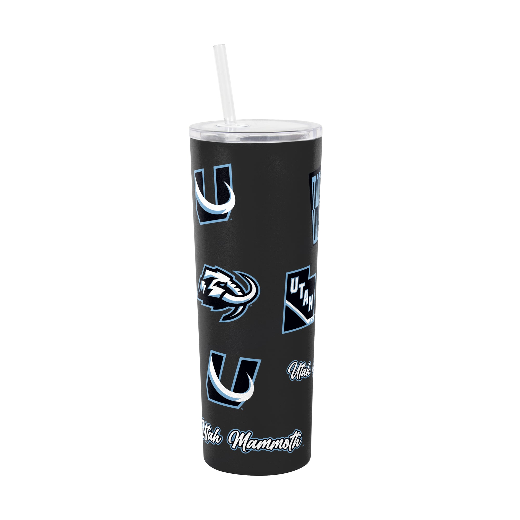 Logo Brands Utah Mammoth 30oz Dreamweave Straw Tumbler
