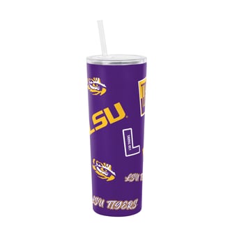 Logo Brands LSU Tigers 30oz Dreamweave Straw Tumbler