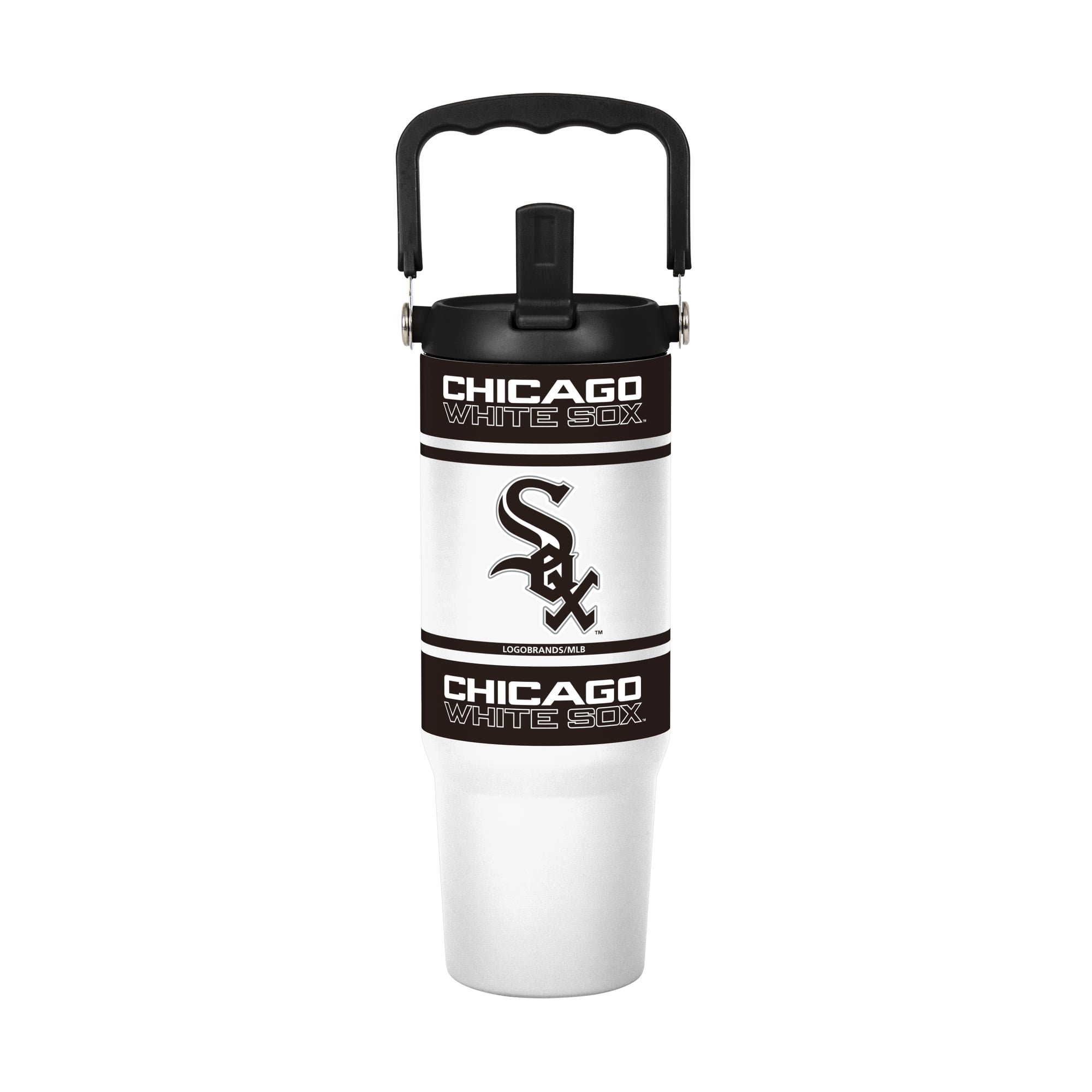 Logo Brands Chicago White Sox 30oz. Colorblock 2.0 Top Handle Tumbler