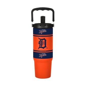 Logo Brands Detroit Tigers 30oz. Colorblock 2.0 Top Handle Tumbler