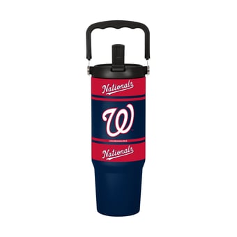 Logo Brands Washington Nationals 30oz. Colorblock 2.0 Top Handle Tumbler