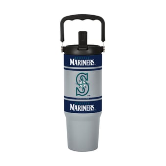 Logo Brands Seattle Mariners 30oz. Colorblock 2.0 Top Handle Tumbler
