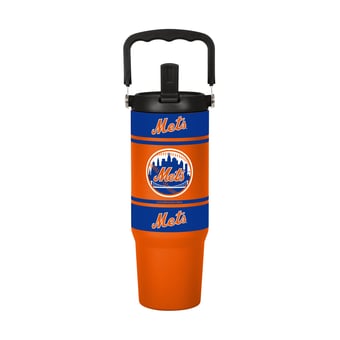 Logo Brands New York Mets 30oz. Colorblock 2.0 Top Handle Tumbler