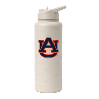 Logo Brands Auburn Tigers 34oz. Sand Ghost Quencher Bottle