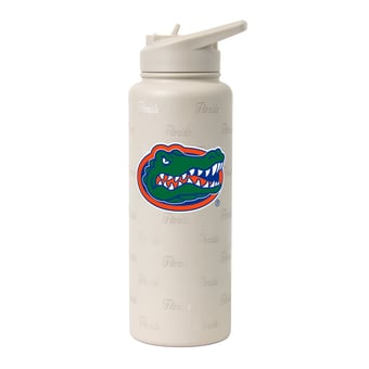 Logo Brands Florida Gators 34oz. Sand Ghost Quencher Bottle