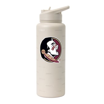Logo Brands Florida State Seminoles 34oz. Sand Ghost Quencher Bottle