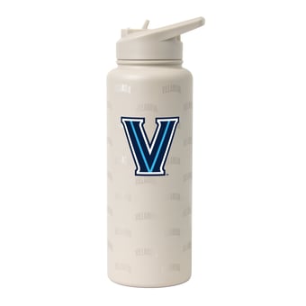 Logo Brands Villanova Wildcats 34oz. Sand Ghost Quencher Bottle
