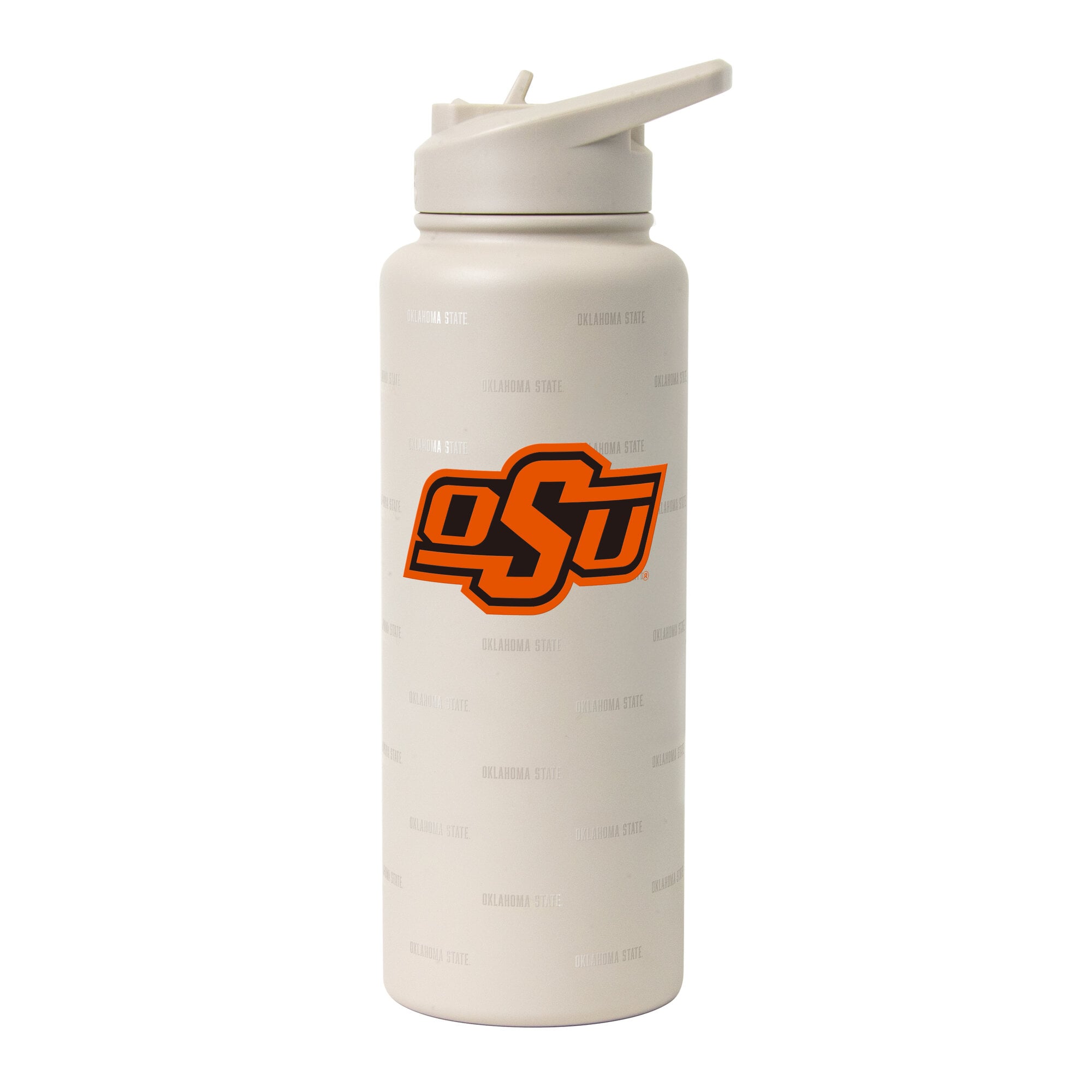 Logo Brands Oklahoma State Cowboys 34oz. Sand Ghost Quencher Bottle