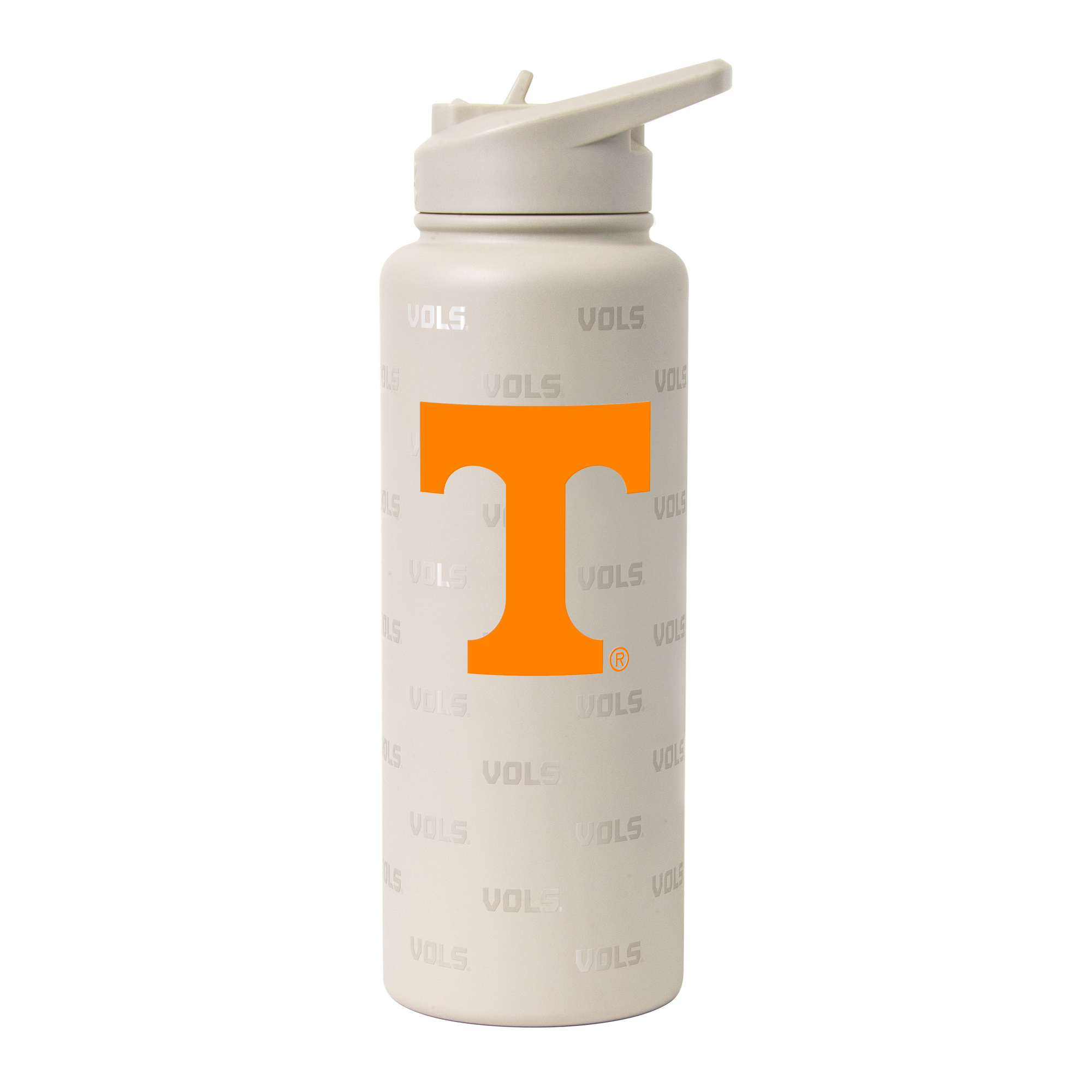Logo Brands Tennessee Volunteers 34oz. Sand Ghost Quencher Bottle