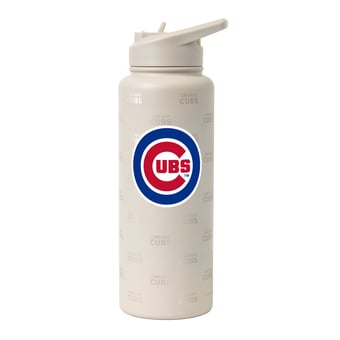 Logo Brands Chicago Cubs 34oz. Sand Ghost Quencher Bottle