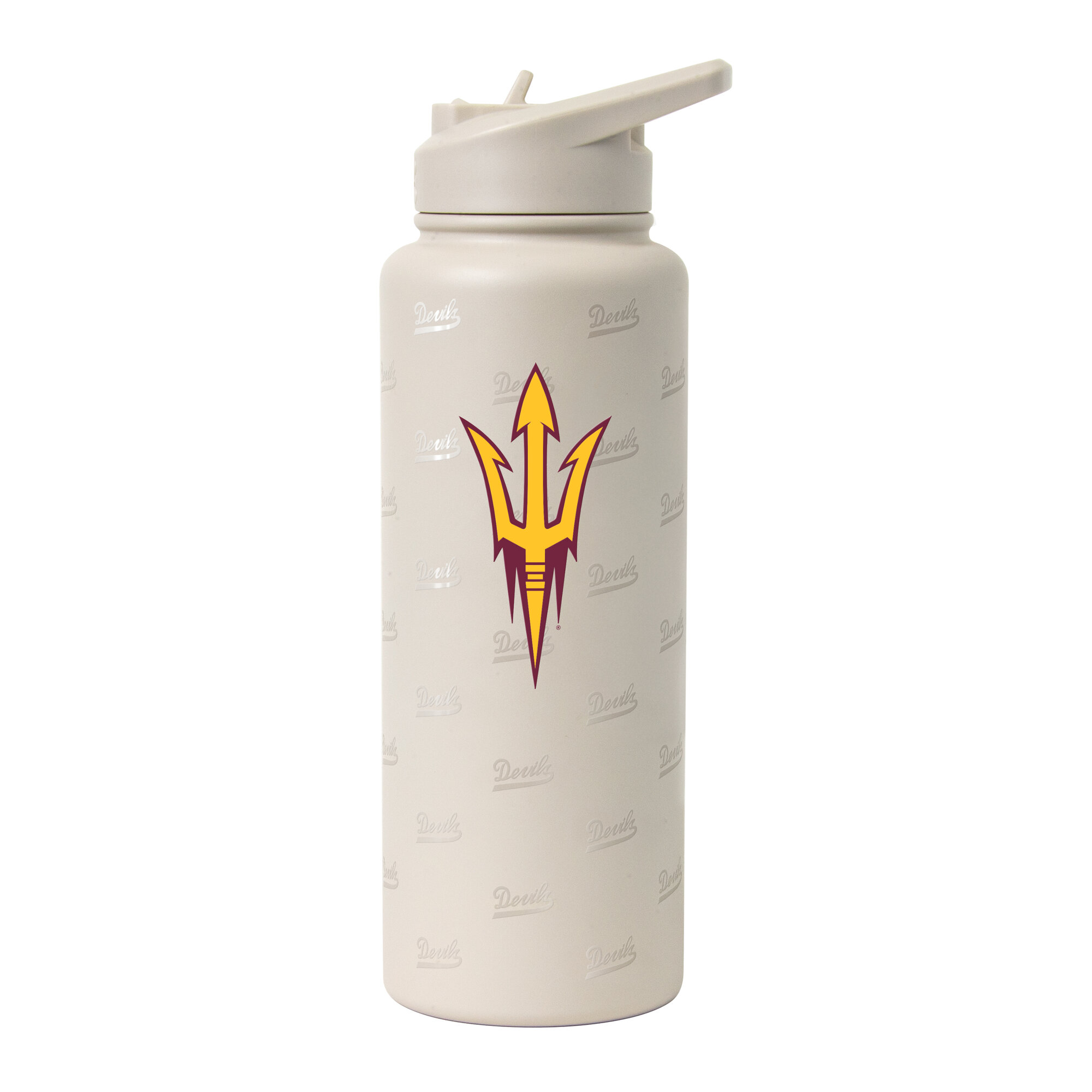 Logo Brands Arizona State Sun Devils 34oz. Sand Ghost Quencher Bottle