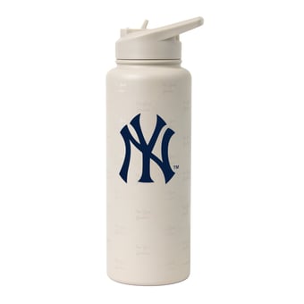 Logo Brands New York Yankees 34oz. Sand Ghost Quencher Bottle