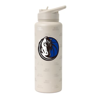 Logo Brands Dallas Mavericks 34oz. Sand Ghost Quencher Bottle