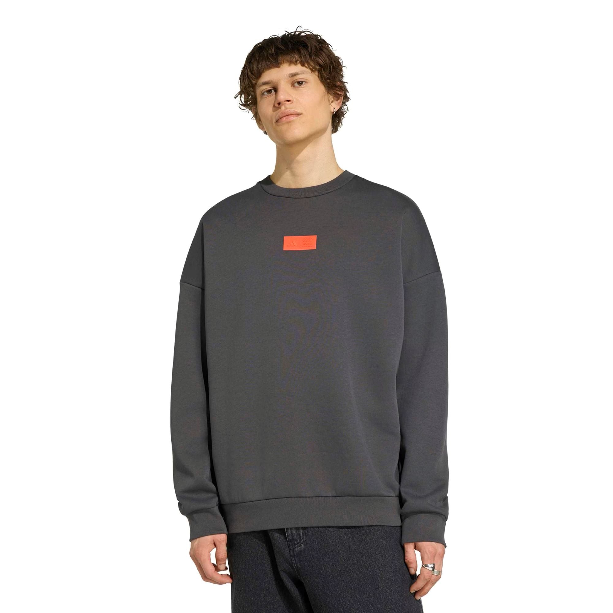 Audi F1 adidas Elevated Crew Sweat - Black