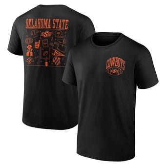 Men's  Black Oklahoma State Cowboys School Spirit T-Shirt