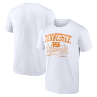 Men's  White Tennessee Volunteers Flag Plant T-Shirt