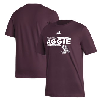 Men's adidas  Maroon Texas A&M Aggies Ol' Sarge Basketball T-Shirt