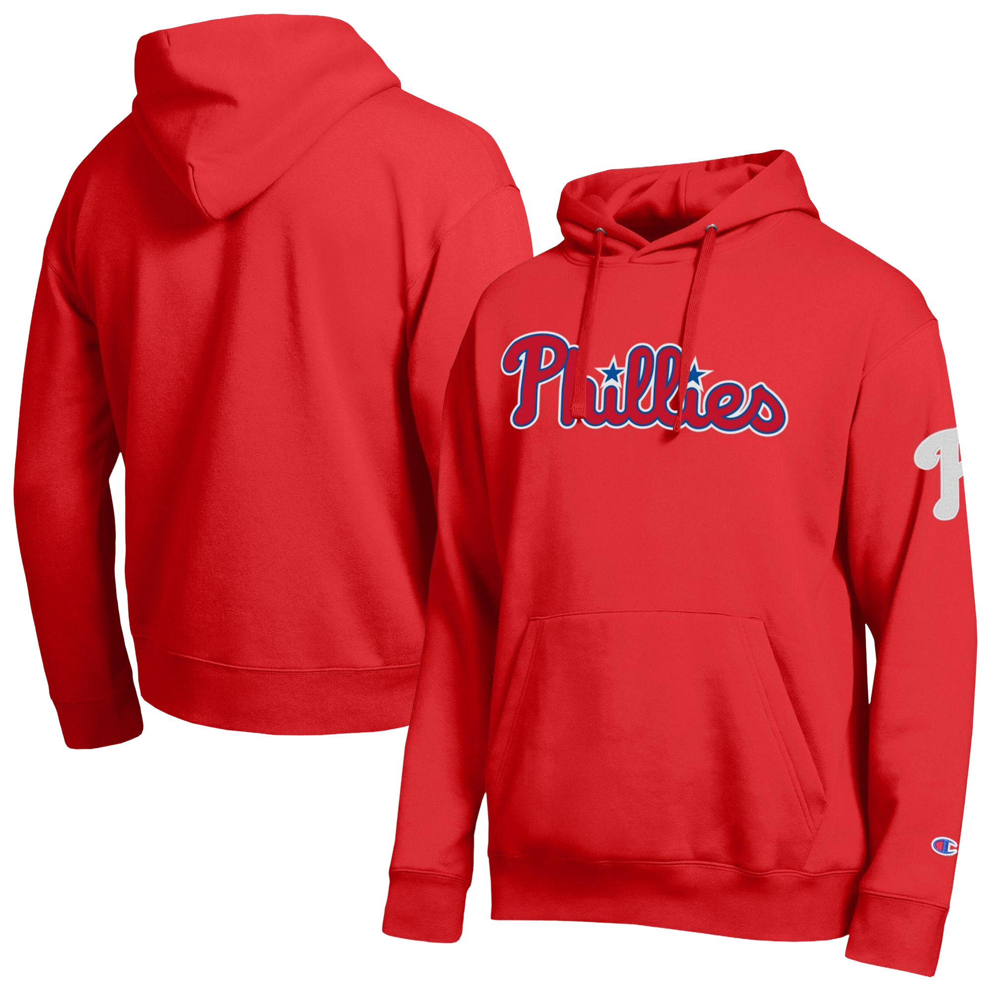 Men’s Champion Red Philadelphia Phillies All Star Wordmark Hoodie Men’s Champion Red Philadelphia Phillies All Star Wordmark Hoodie