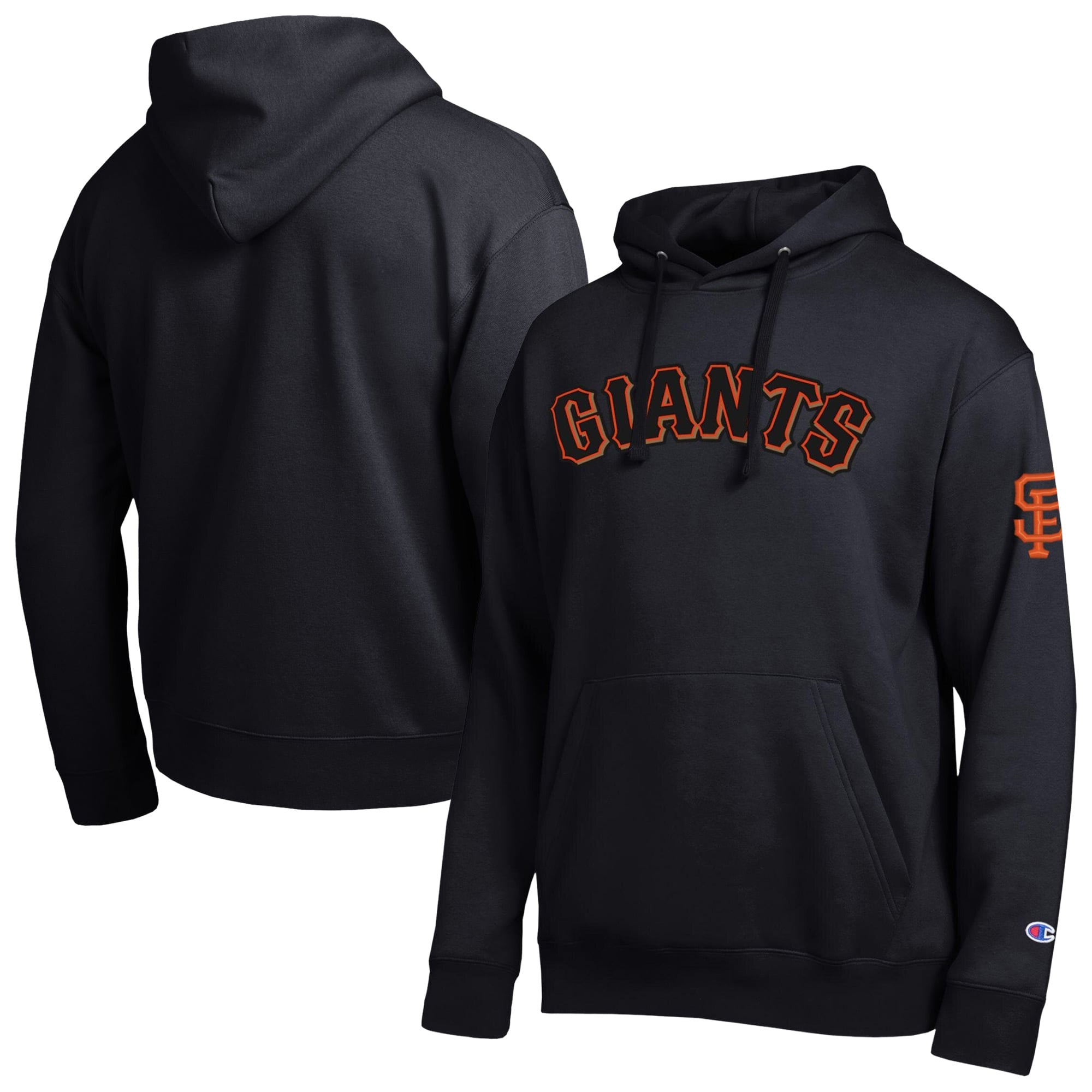 Men's Champion Black San Francisco Giants All Star Wordmark Hoodie