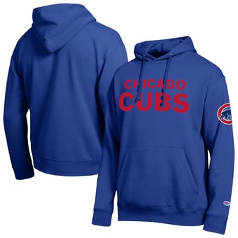 Men's Champion  Royal Chicago Cubs All Star Wordmark Hoodie