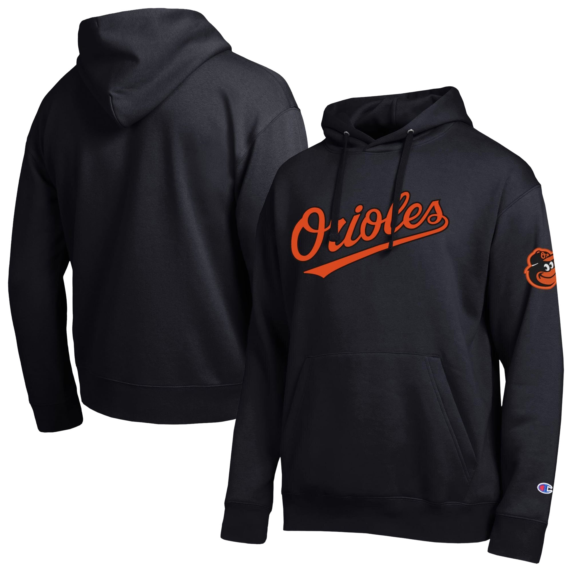 Men's Champion  Black Baltimore Orioles All Star Wordmark Hoodie