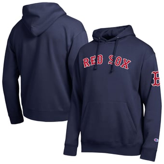 Men's Champion  Navy Boston Red Sox All Star Wordmark Hoodie