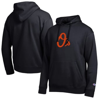 Men's Champion  Black Baltimore Orioles All Star Embroidered Logo Hoodie