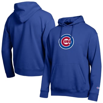 Men's Champion  Royal Chicago Cubs All Star Embroidered Logo Hoodie