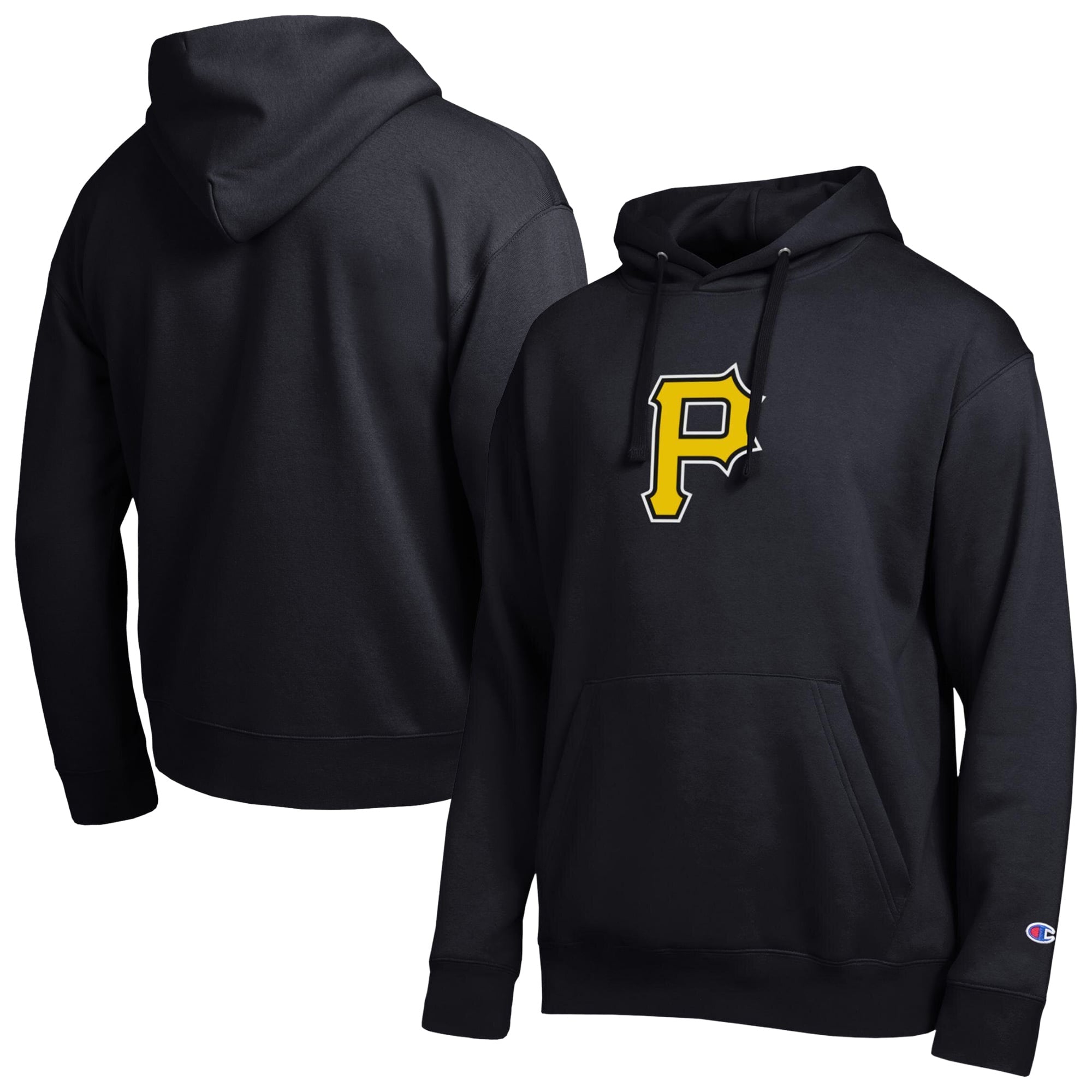 Men's Champion  Black Pittsburgh Pirates All Star Embroidered Logo Hoodie