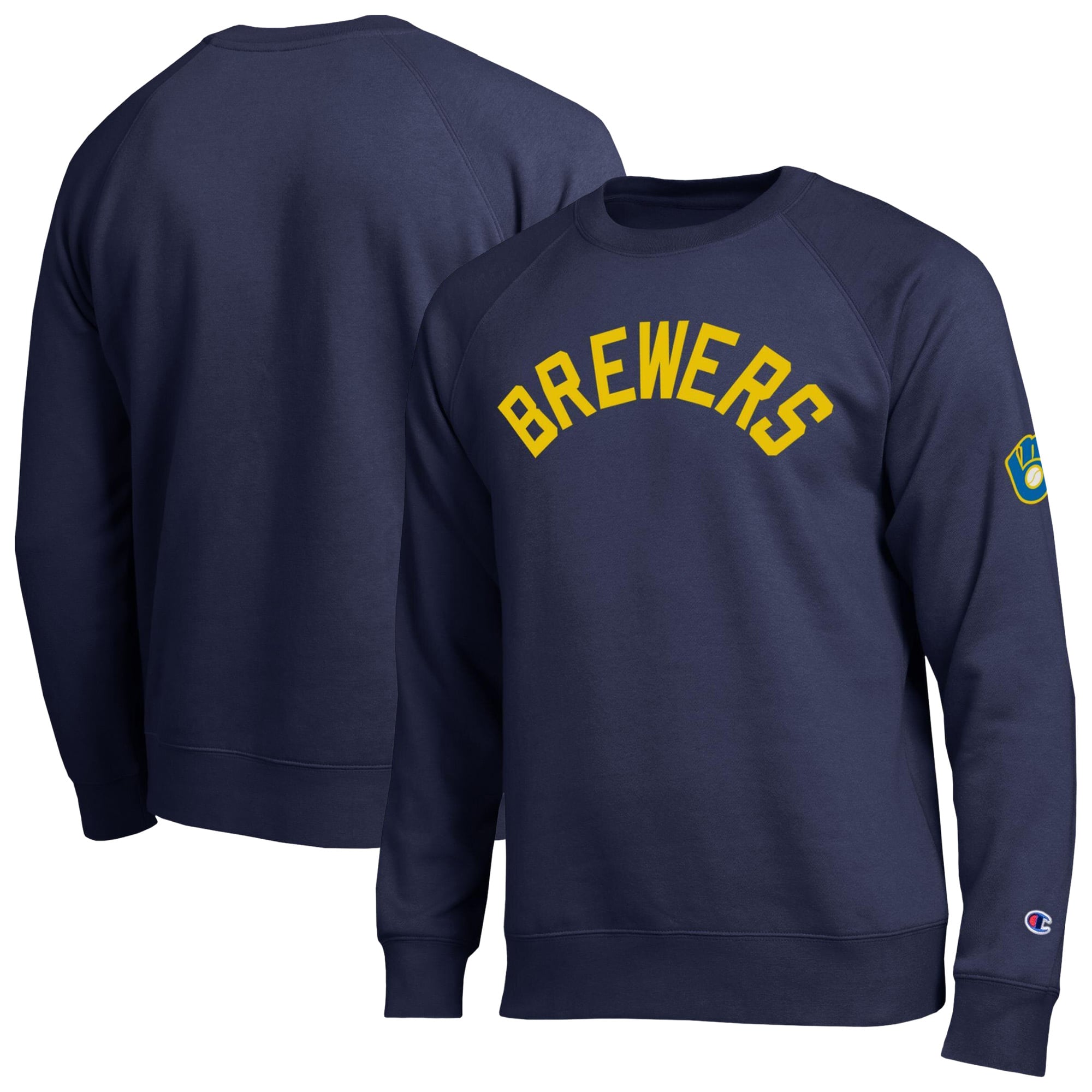 Men's Champion Navy Milwaukee Brewers All-Star Sweatshirt