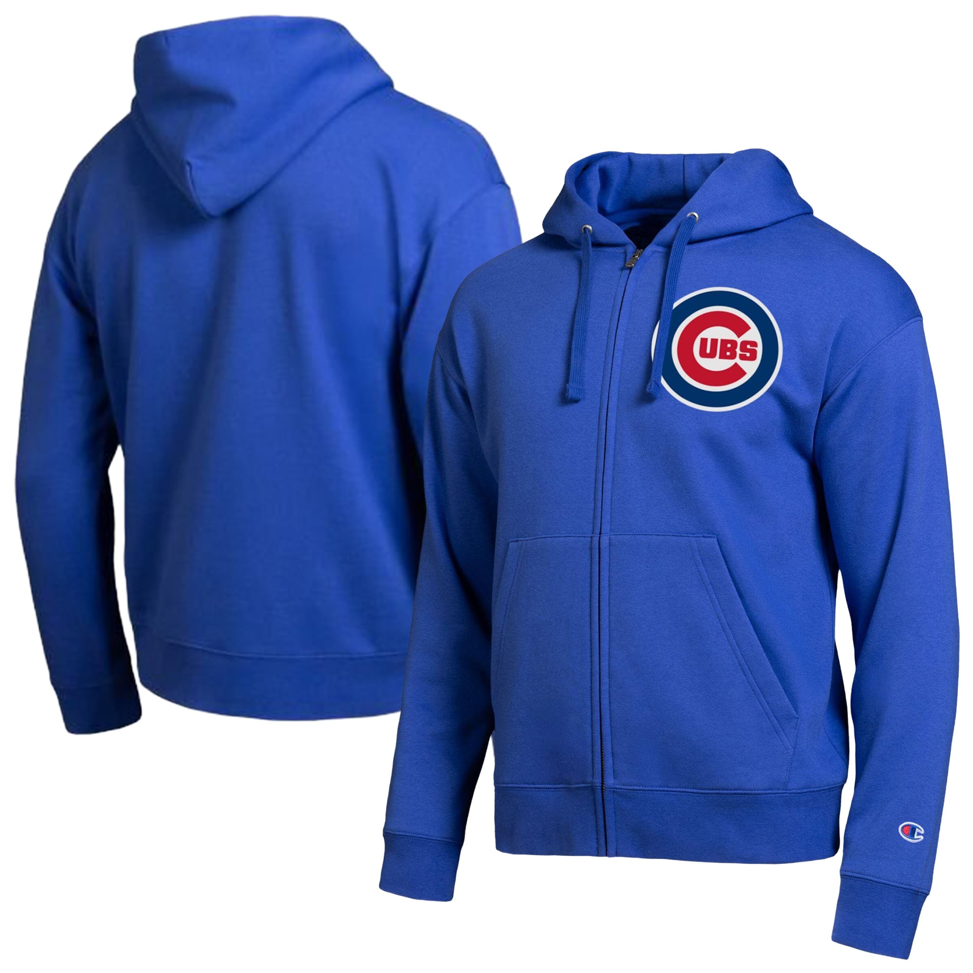 Men's Champion Royal Chicago Cubs All-Star Full-Zip Hoodie