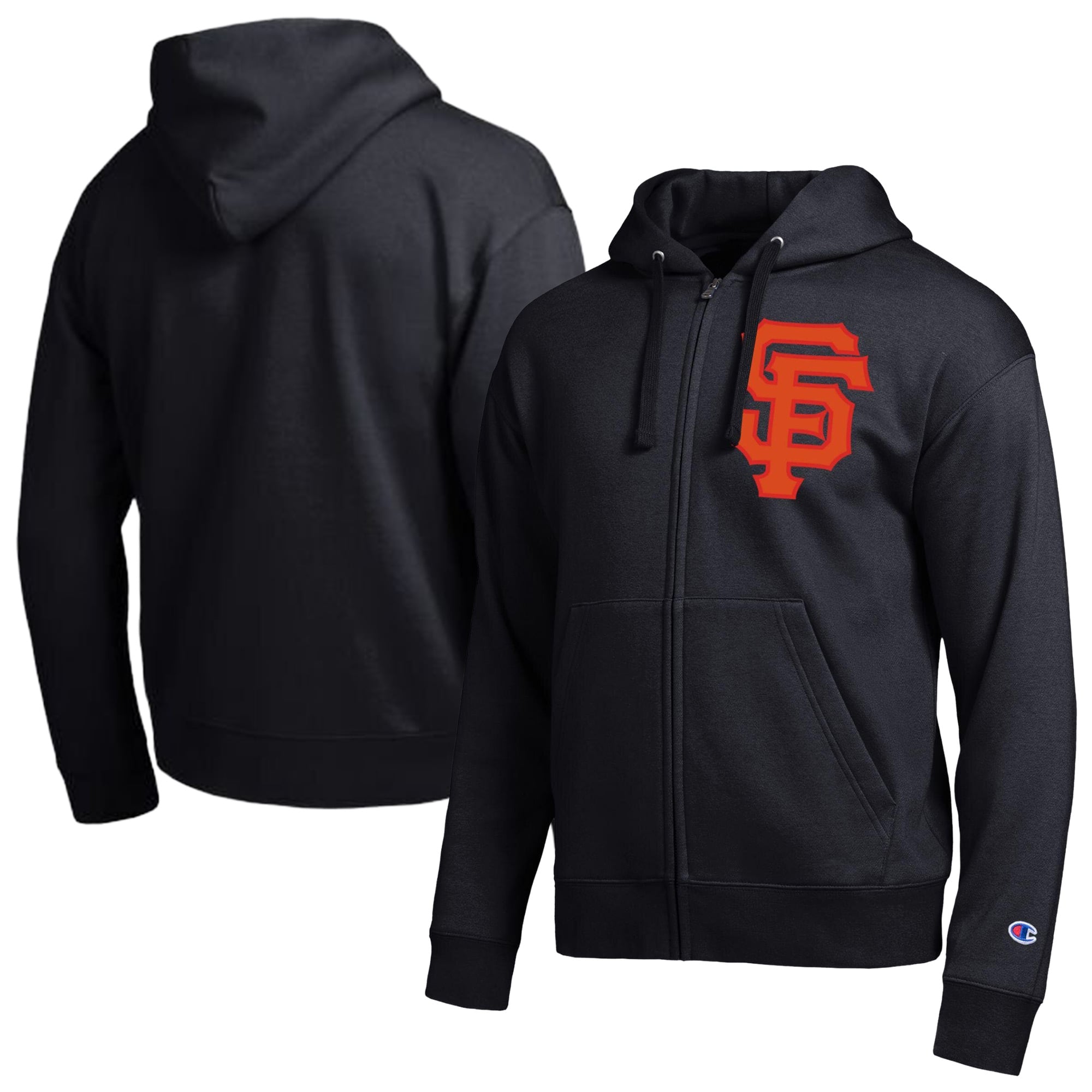 Men's Champion Black San Francisco Giants All-Star Full-Zip Hoodie