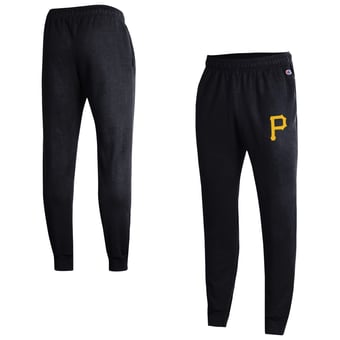 Men's Champion  Black Pittsburgh Pirates Powerblend Joggers