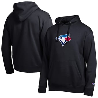 Men's Champion Black Toronto Blue Jays All Star Embroidered Logo Hoodie