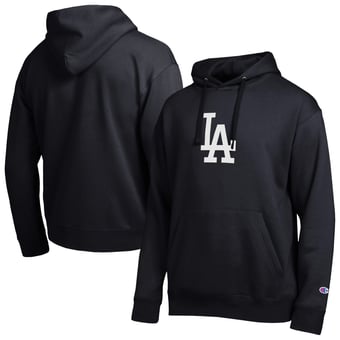 Men's Champion Black Los Angeles Dodgers All Star Embroidered Logo Hoodie