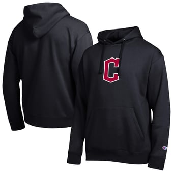 Men's Champion Black Cleveland Guardians All Star Embroidered Logo Hoodie