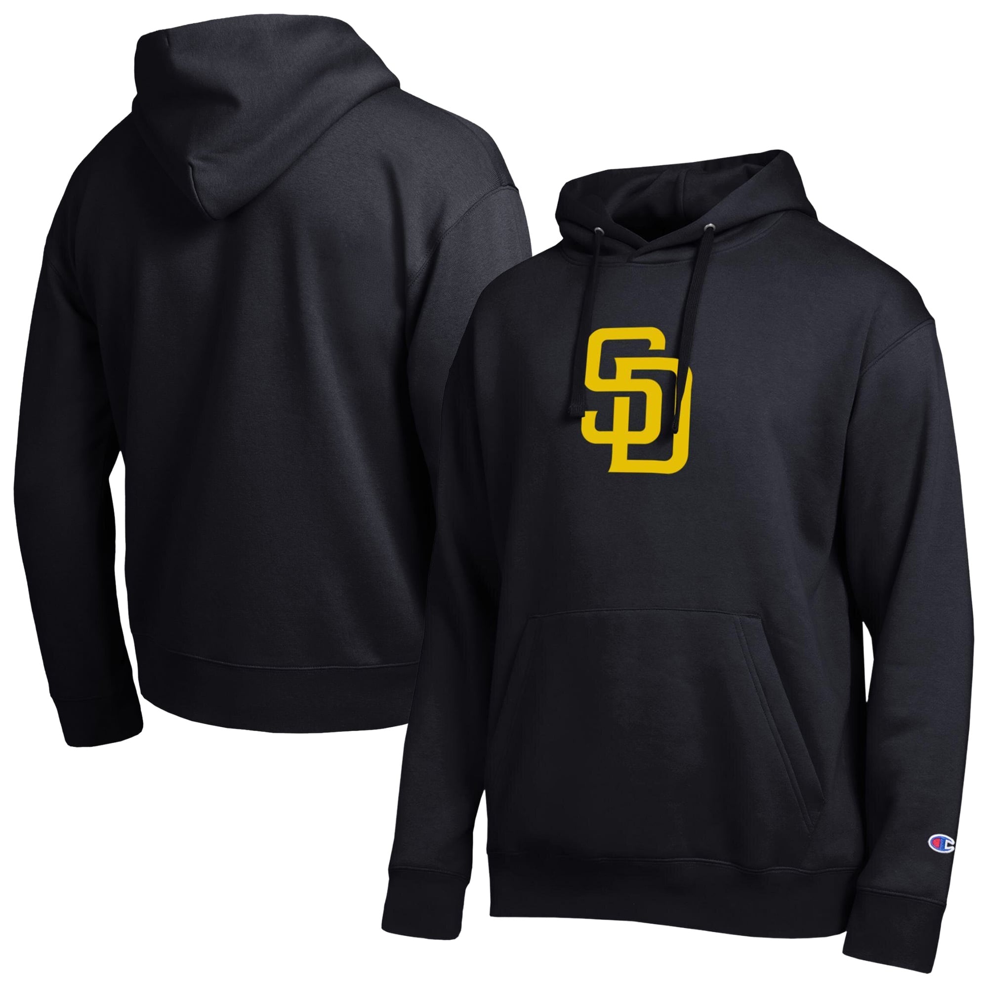 Men's Champion Black San Diego Padres All Star Embroidered Logo Hoodie