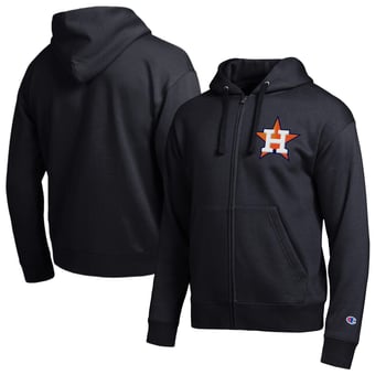 Men's Champion  Black Houston Astros All-Star Full-Zip Hoodie