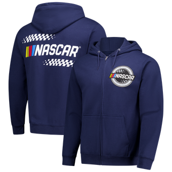 Men's Classic Ink  Navy NASCAR Full-Zip Hoodie