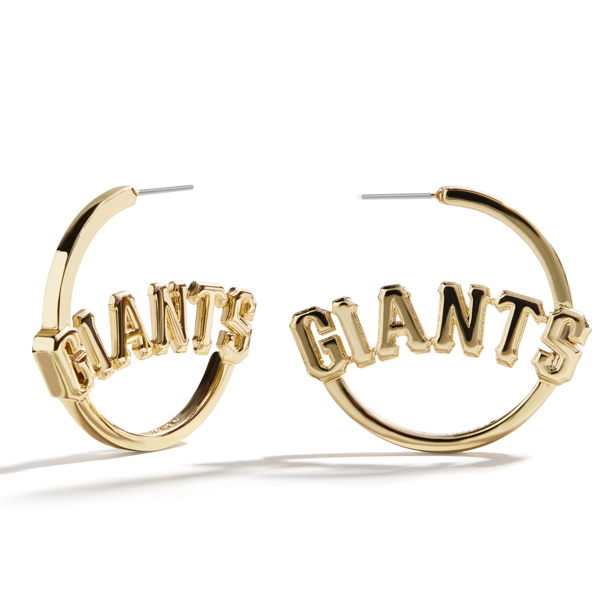 BaubleBar  San Francisco Giants Wordmark Hoop Earrings