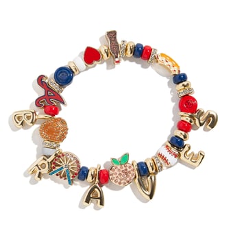 BaubleBar  Atlanta Braves Motif Beaded Bracelet