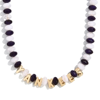 BaubleBar  New York Yankees Beaded Necklace