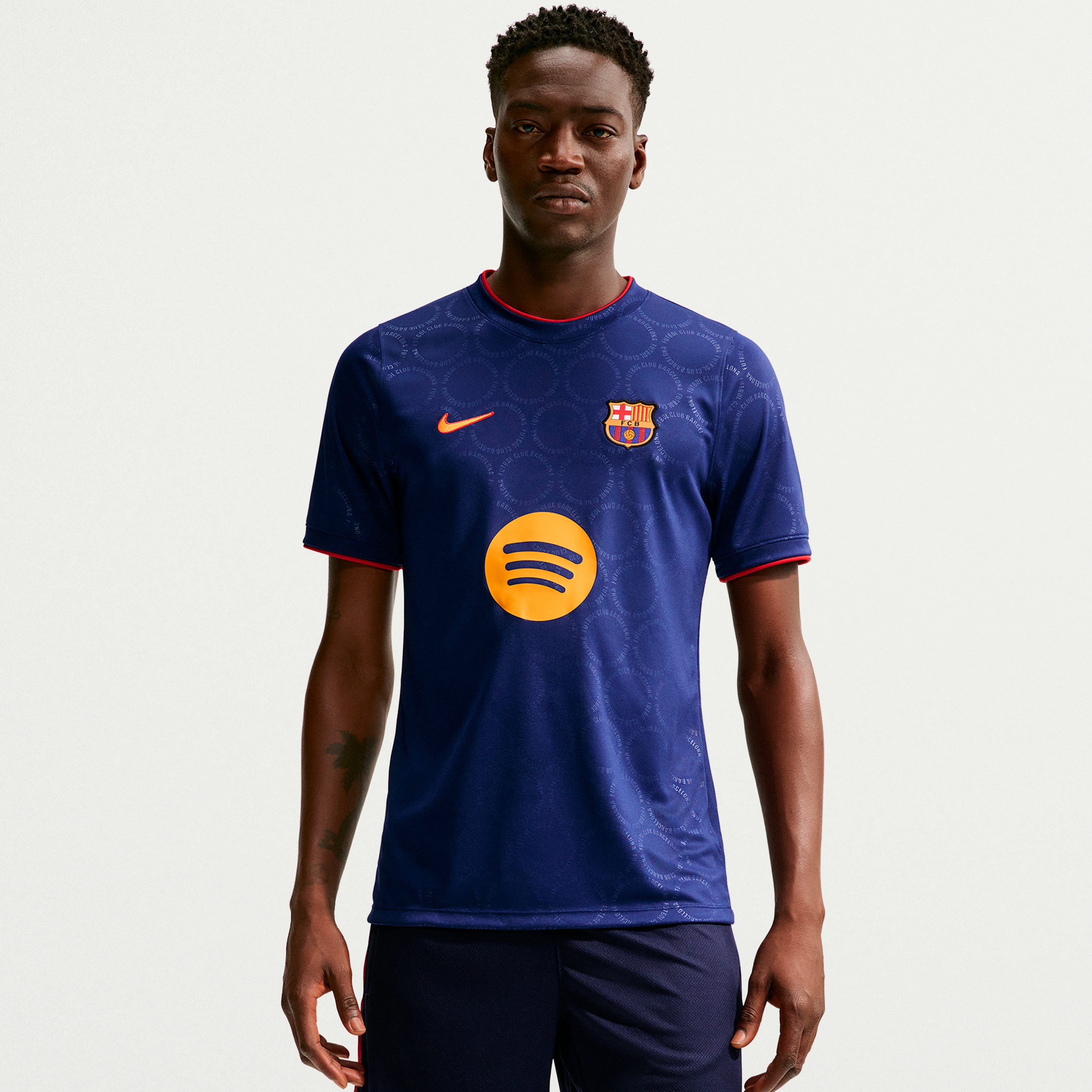 Men's Nike Royal Barcelona 2026/27 Third Dri-FIT Pre-Match Top