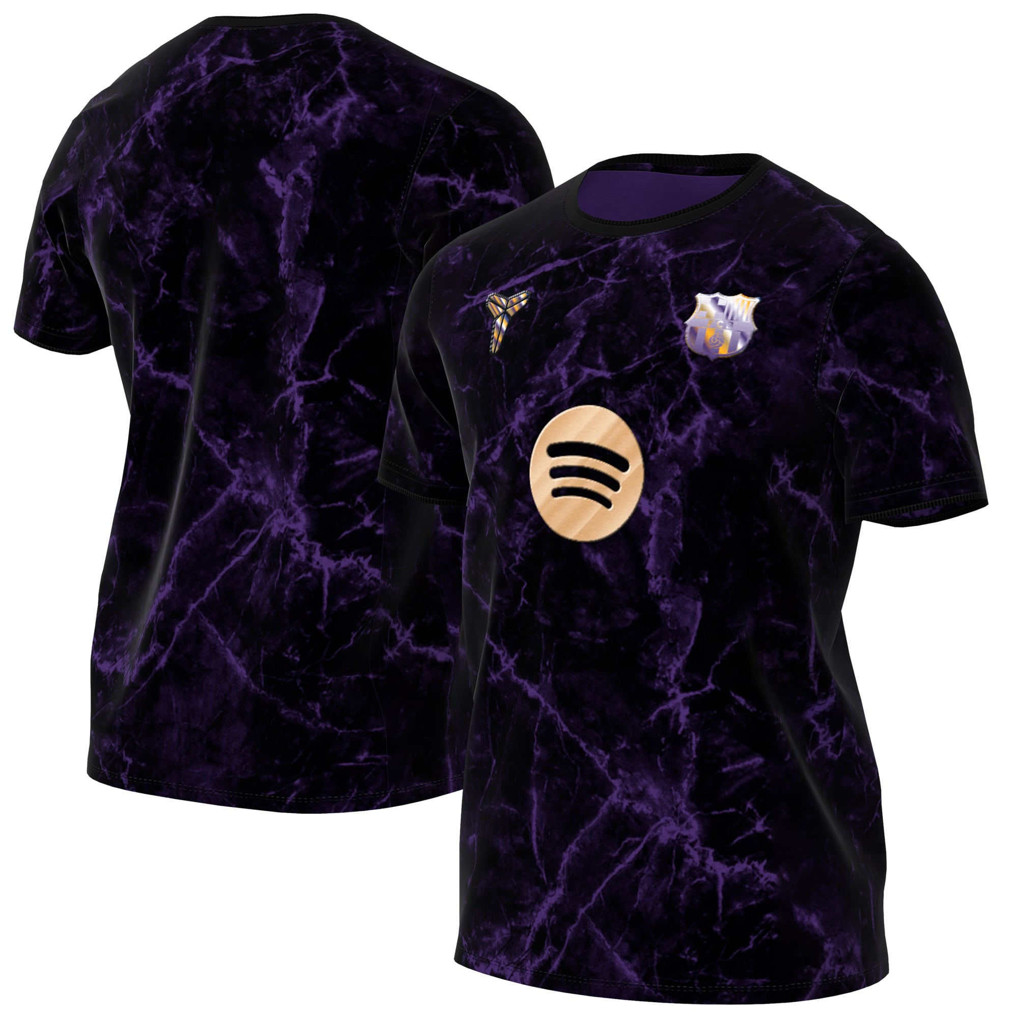 Men's Nike  Purple Barcelona 2026/27 Away Dri-FIT Pre-Match Top