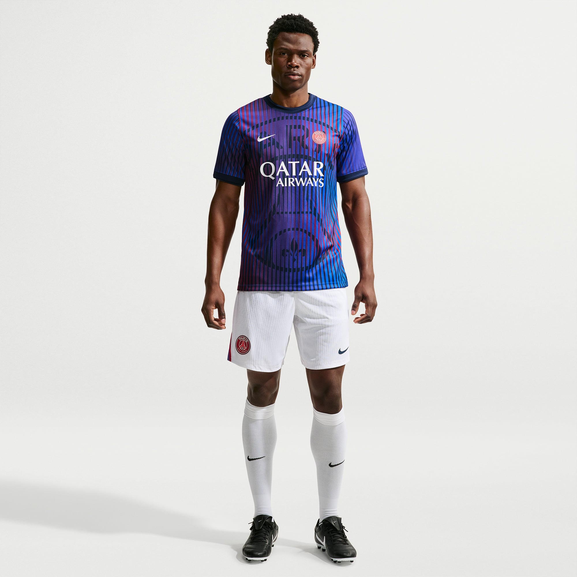 Men's Nike Navy Paris Saint-Germain 2026/27 Away Dri-FIT Pre-Match Top