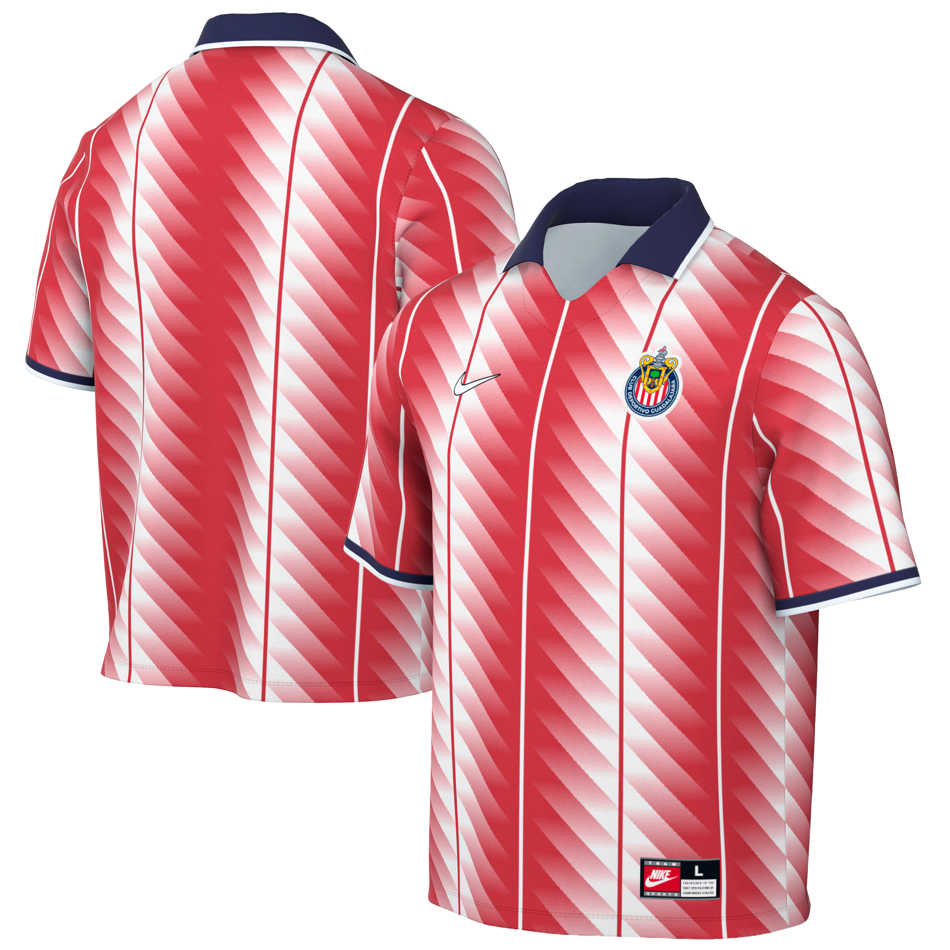 Men's Nike Red Chivas Dri-FIT Energy Lifestyle Jersey