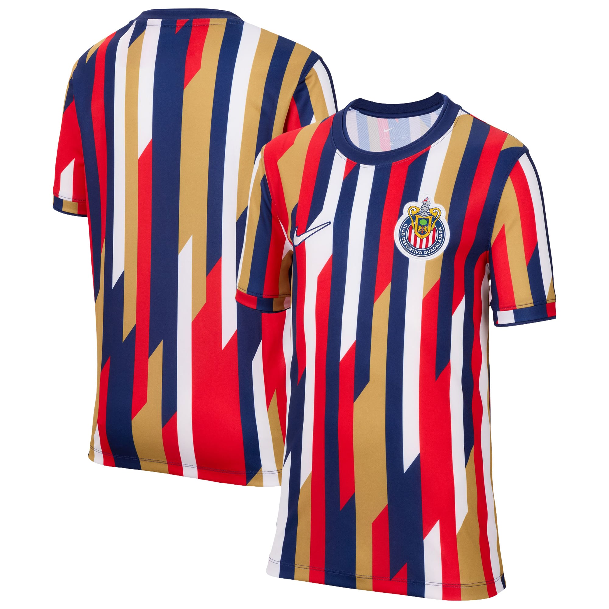 Youth Nike  White Chivas 2026/27 Dri-FIT Pre-Match Top