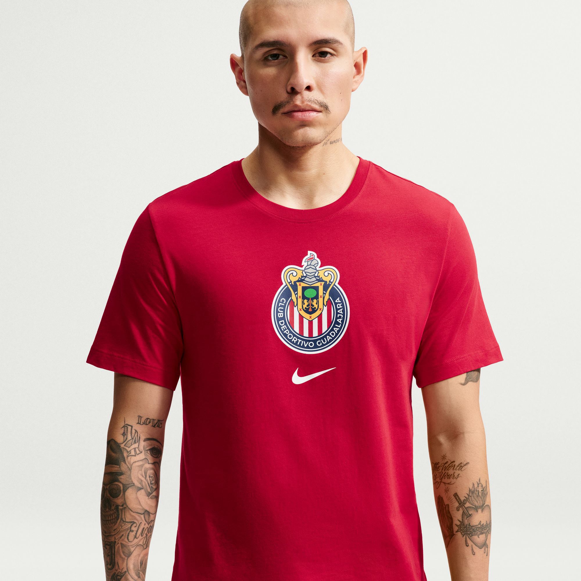 Men's Nike Red Chivas Crest T-Shirt