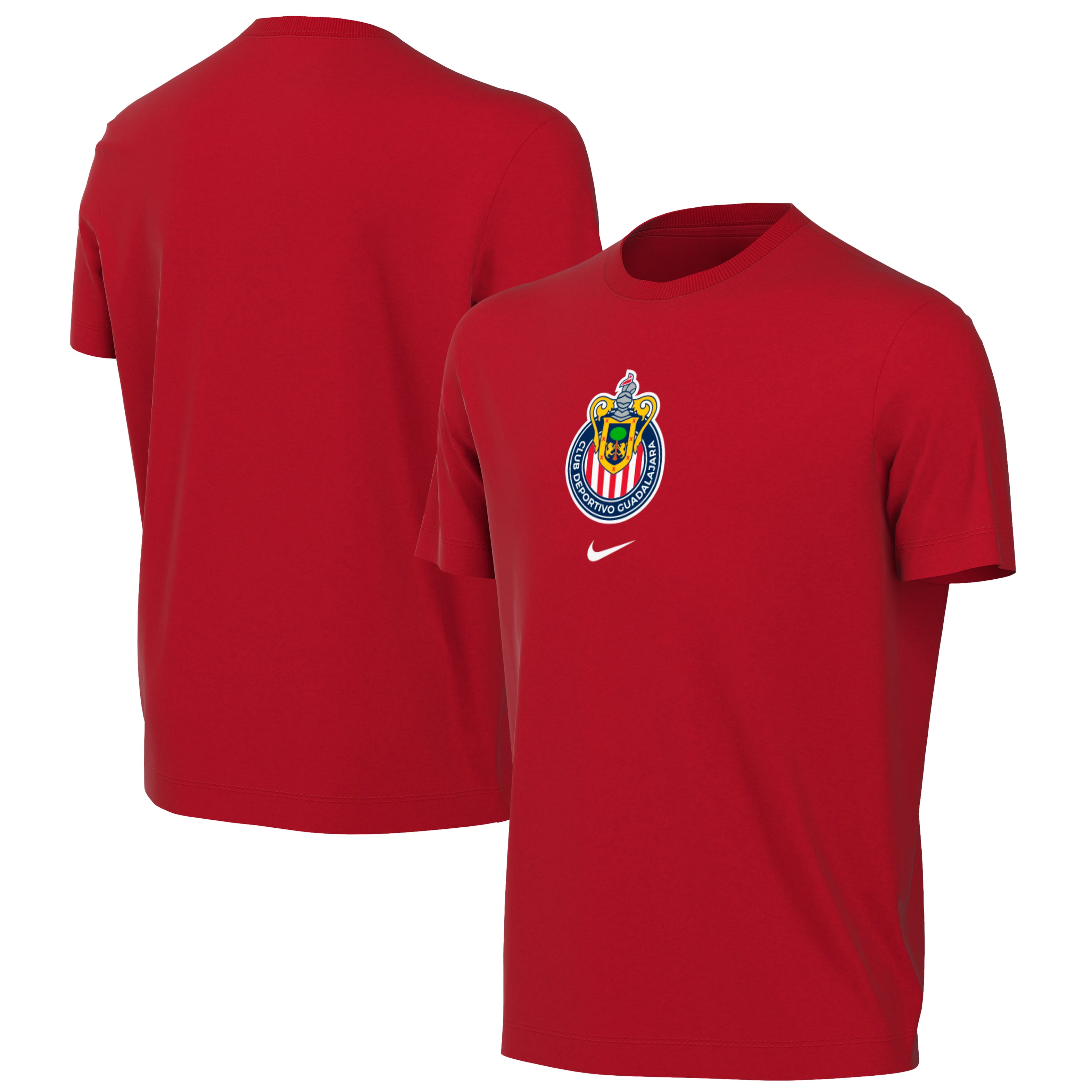 Youth Nike Red Chivas Crest T-Shirt