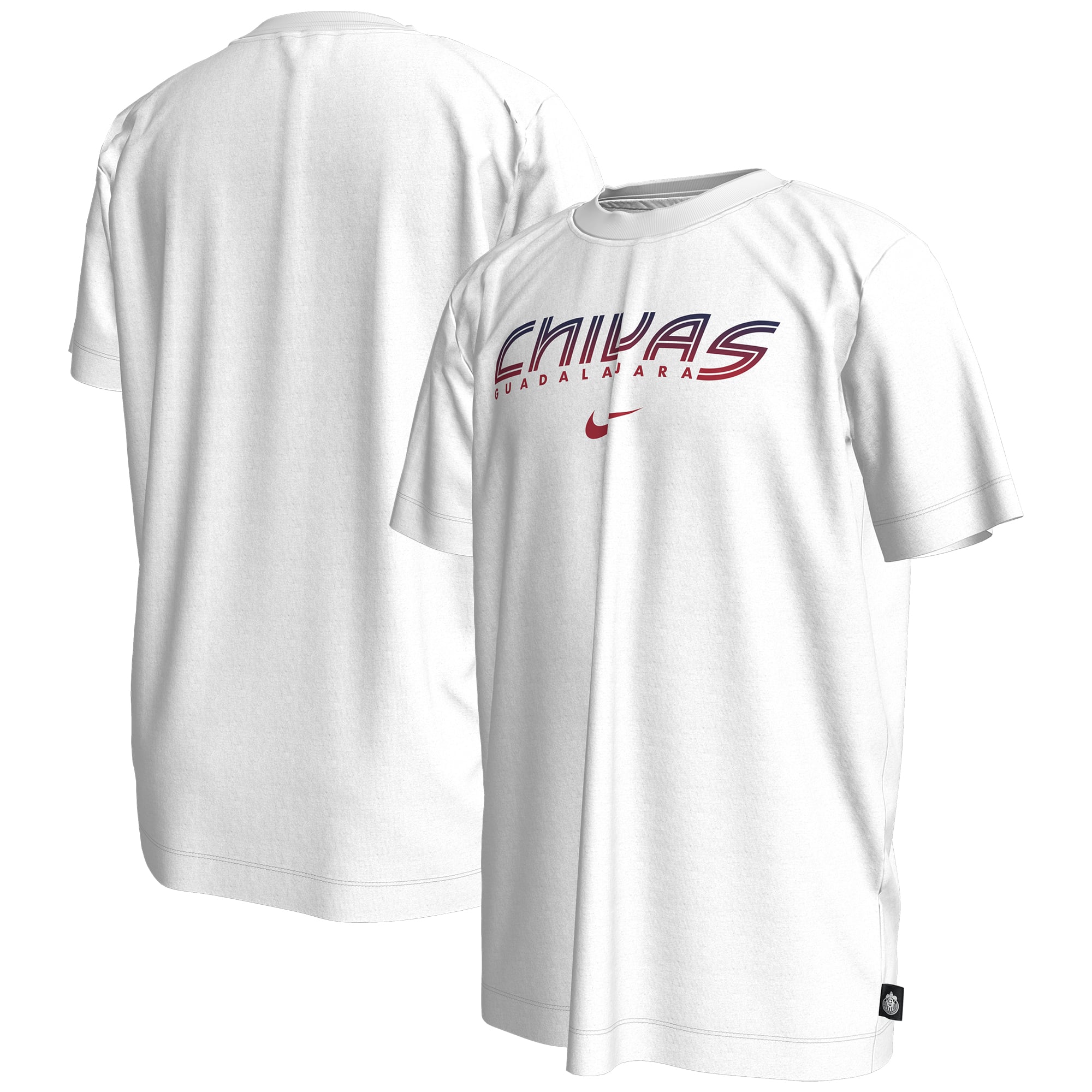 Youth Nike White Chivas Wordmark T-Shirt